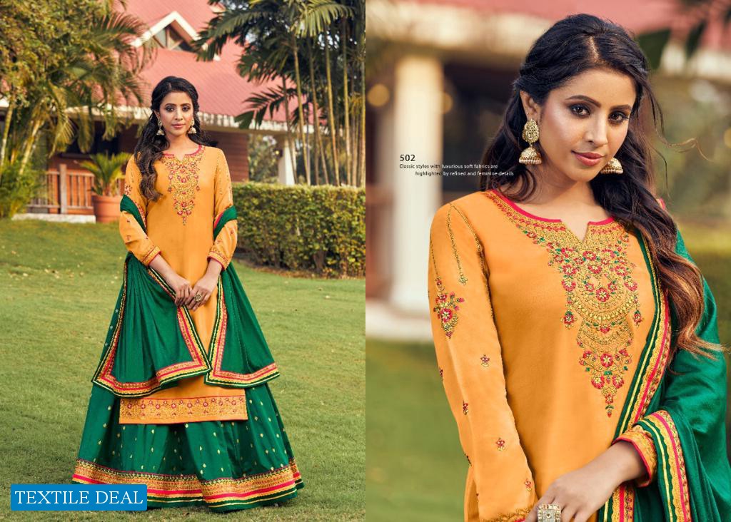 Rangoon Alankar Wholesale Ready Made Top With Skirt And Dupatta Collection