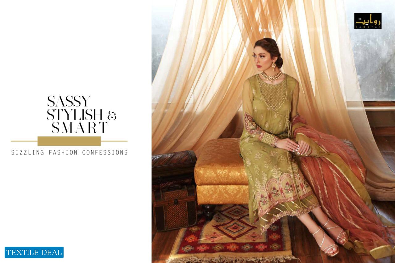 Rawayat Chimmer Vol-2 Wholesale Pakistani Concept Dress Material