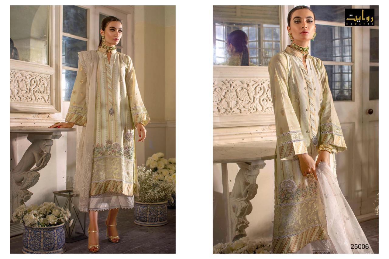 Rawayat Elaf Luxury Lawn Collection 2021 Wholesale Dress