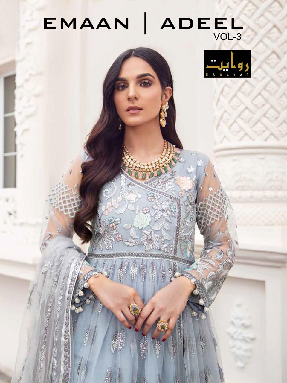 Rawayat Emaan Adeel Vol-3 Wholesale Pakistani Concept Dress