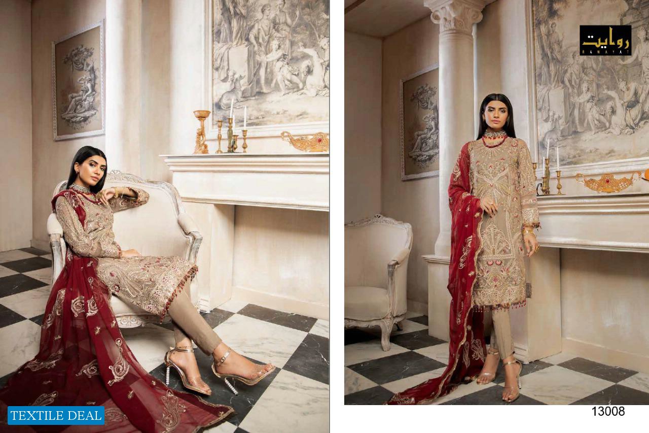 Rawayat Mashq chiffon 2020 Pakistani Dress Catalog