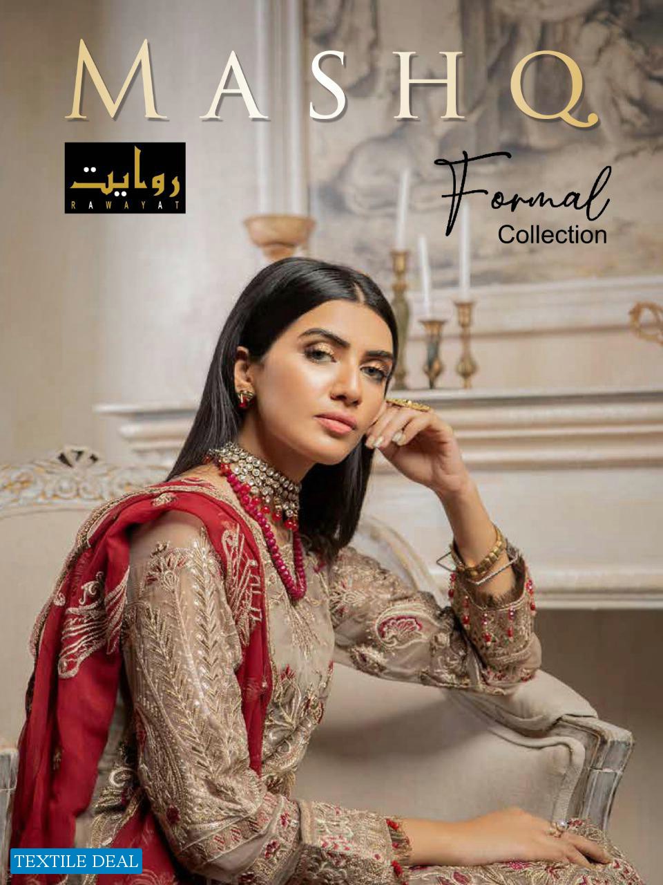 Rawayat Mashq chiffon 2020 Pakistani Dress Catalog