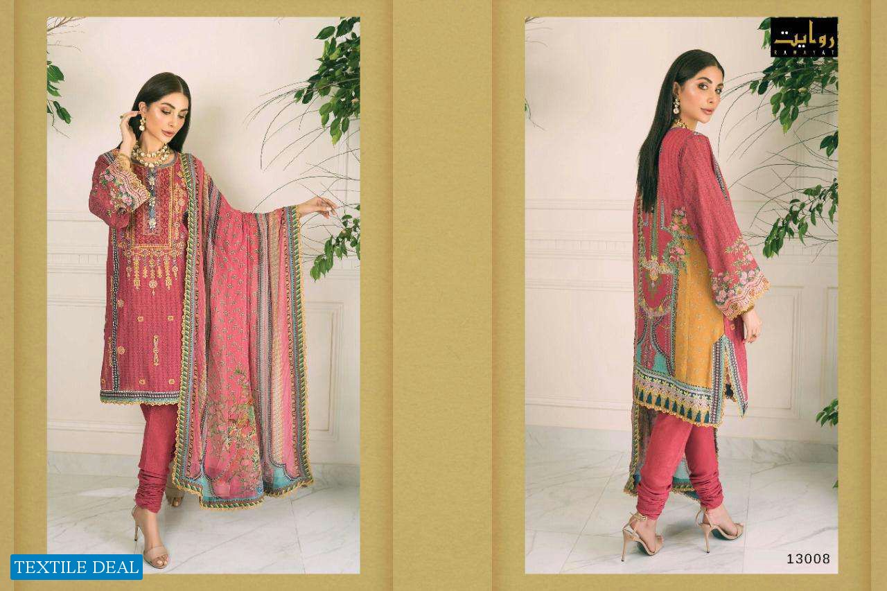 Rawayat Rang Rasiya Wholesale Pakistani Concept Dress