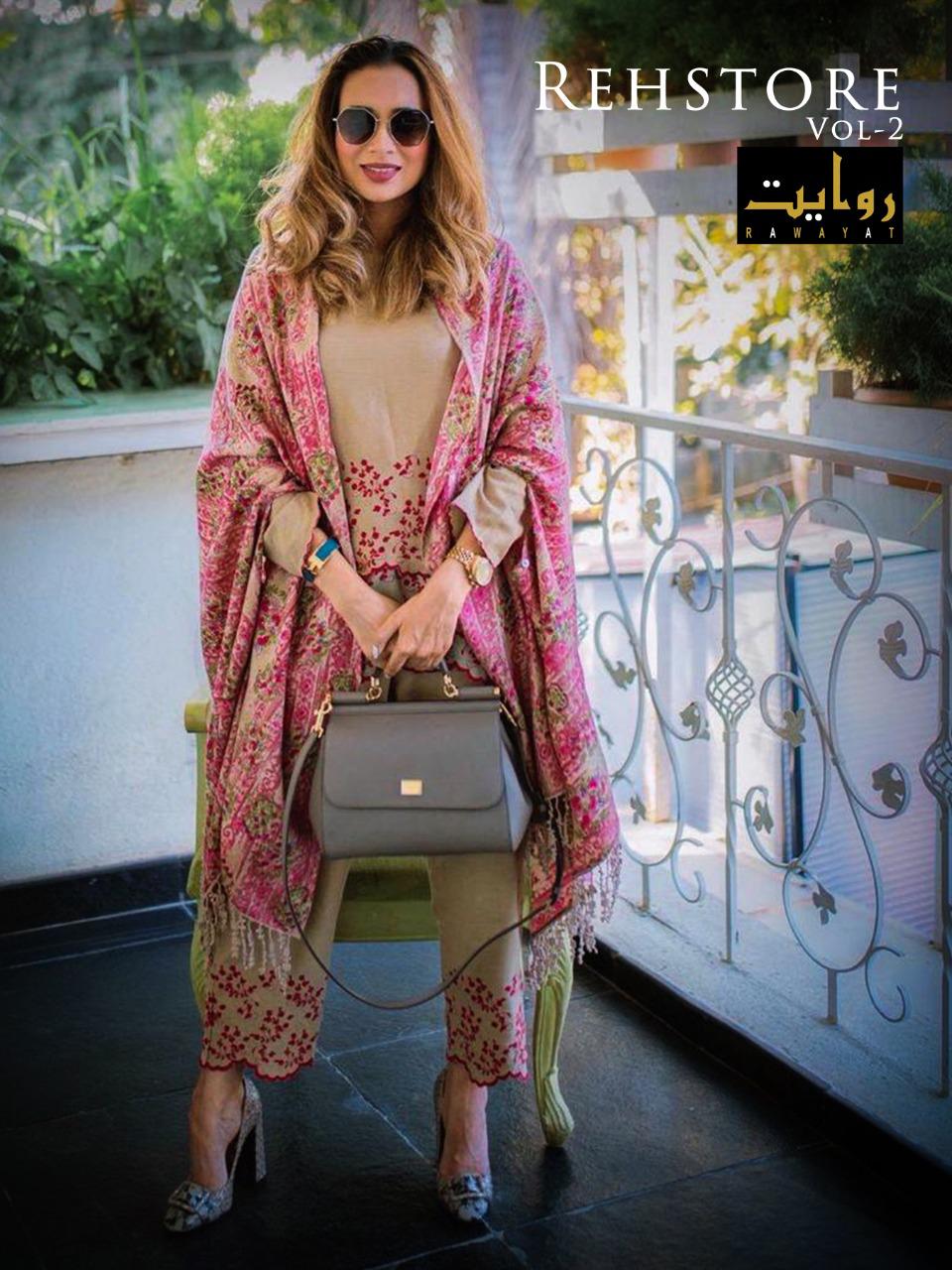 Rawayat Rehstore Vol-2 Wholesale Ethnic Pakistani  Dress