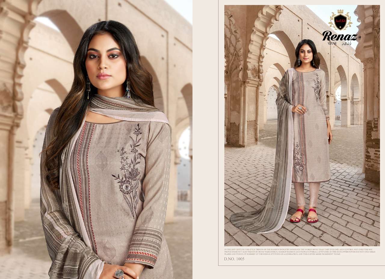 Razzo Exports Renaz Vol-1 Wholesale Winter Special Salwar Suits