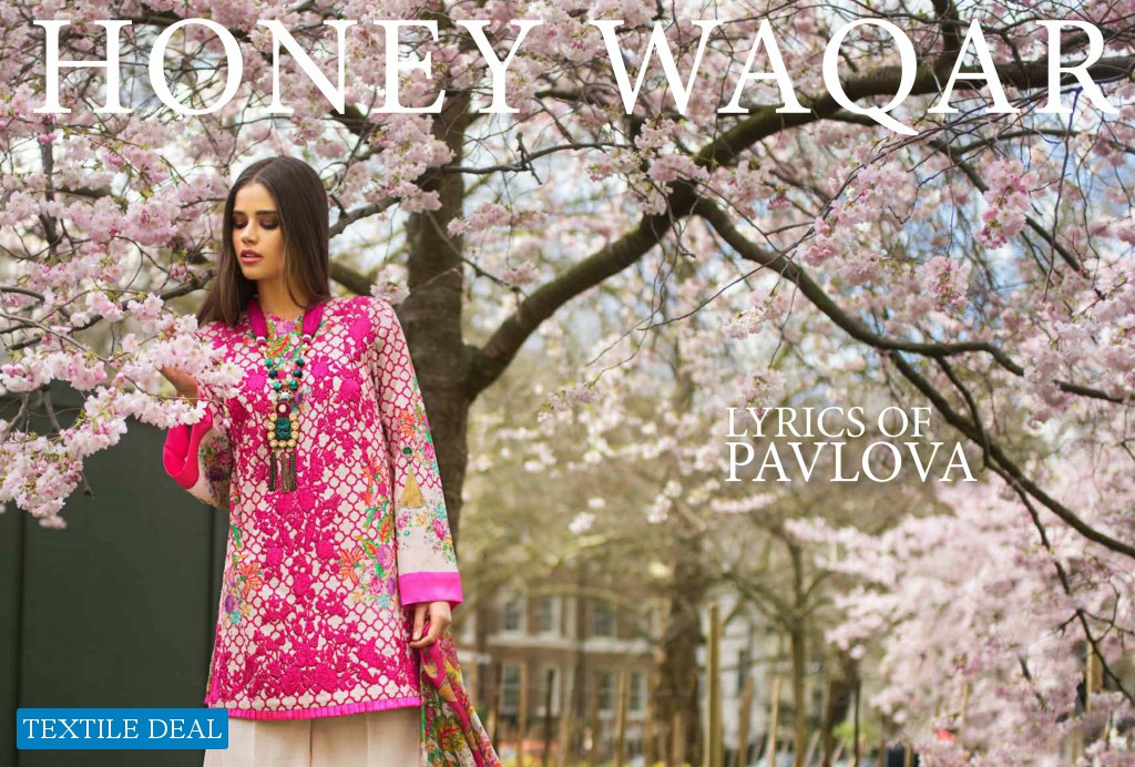 Regalia Honey Waqar Conquerir le monde ss 19 Wholesale Luxury Festival Lawn Collection