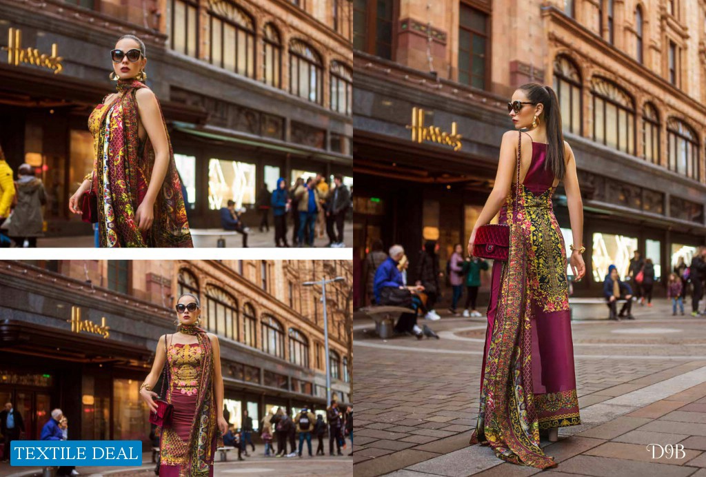 Regalia Honey Waqar Conquerir le monde ss 19 Wholesale Luxury Festival Lawn Collection