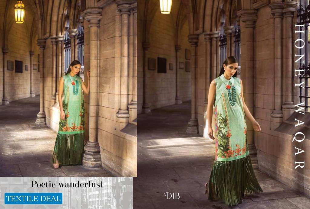 Regalia Honey Waqar Conquerir le monde ss 19 Wholesale Luxury Festival Lawn Collection