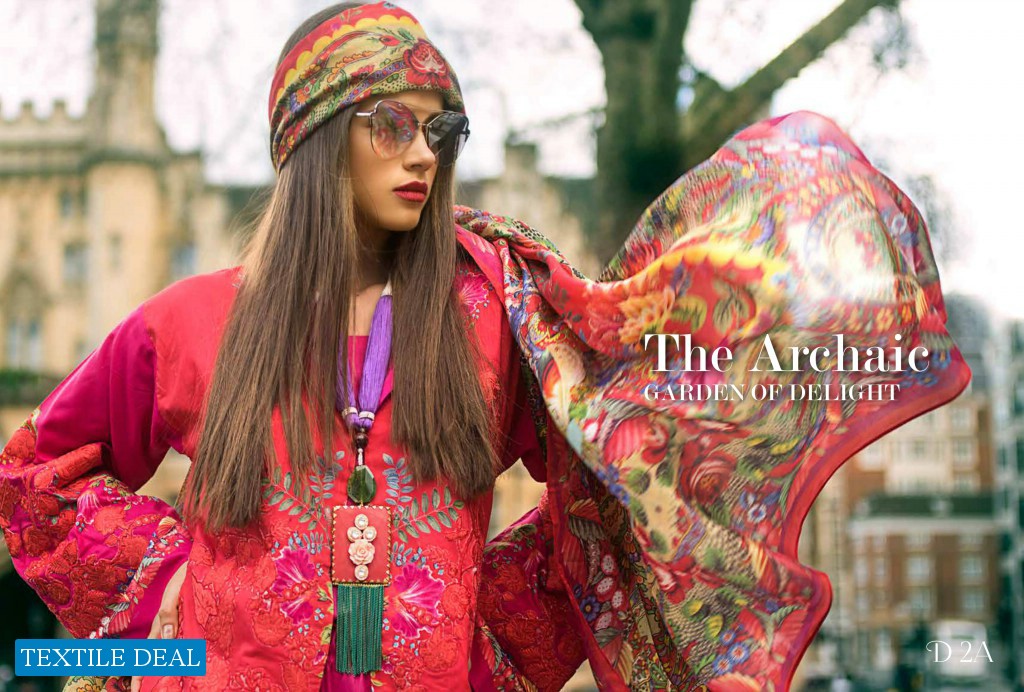 Regalia Honey Waqar Conquerir le monde ss 19 Wholesale Luxury Festival Lawn Collection