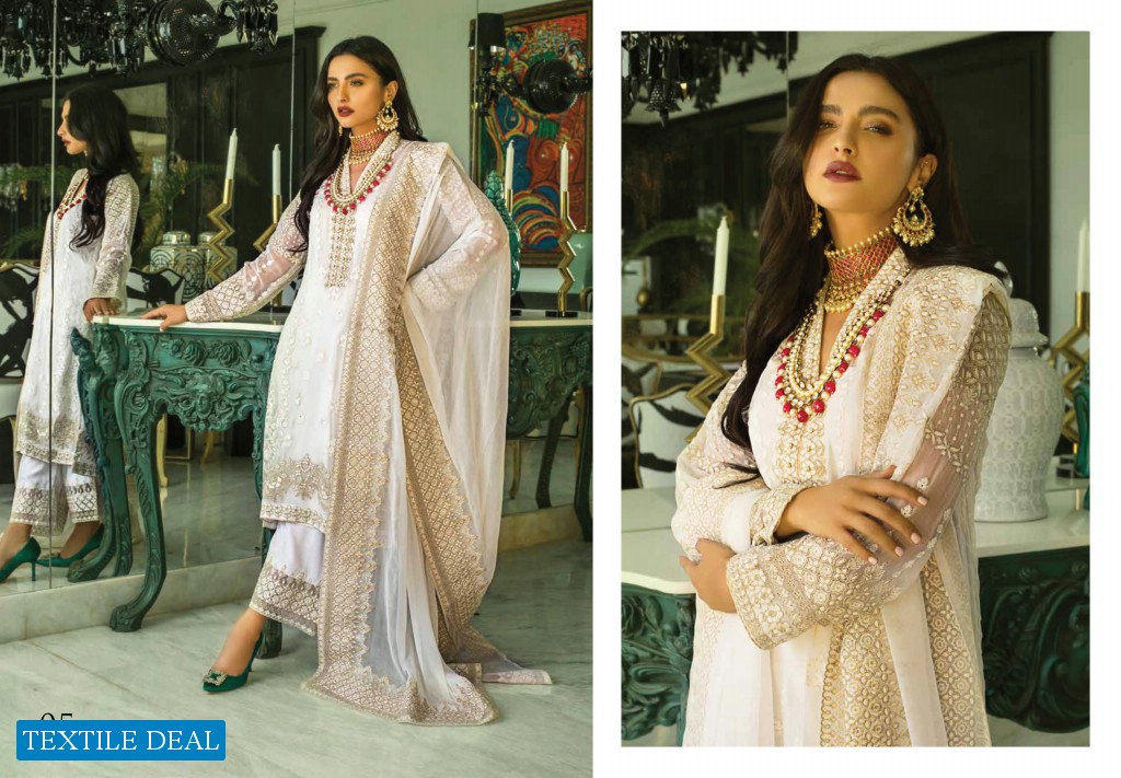 Regalia Mina Hasan Online Shopping Branded Luxury Chiffon Suits