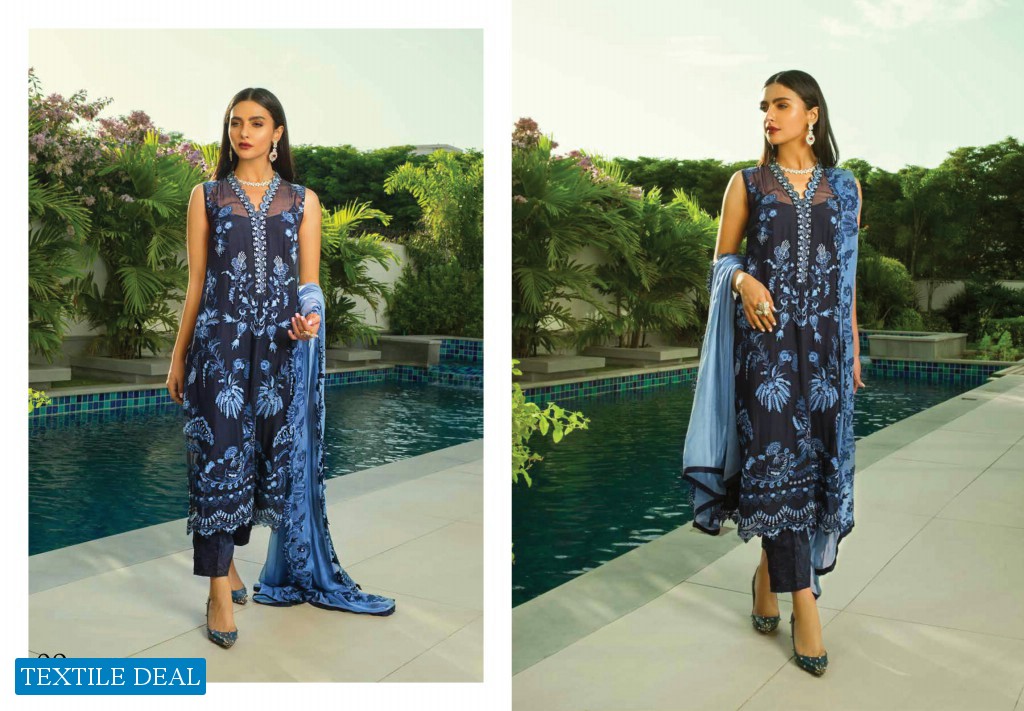 Regalia Mina Hasan Online Shopping Branded Luxury Chiffon Suits