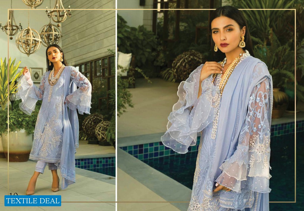 Regalia Mina Hasan Online Shopping Branded Luxury Chiffon Suits