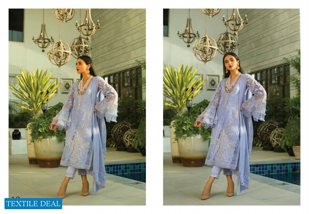 Regalia Mina Hasan Online Shopping Branded Luxury Chiffon Suits