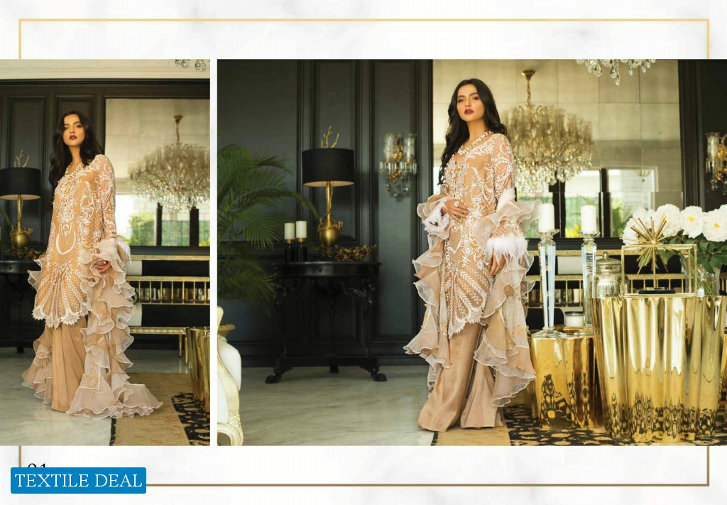 Regalia Mina Hasan Online Shopping Branded Luxury Chiffon Suits