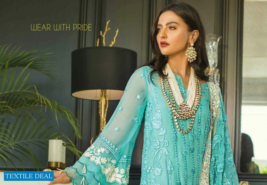 Regalia Mina Hasan Online Shopping Branded Luxury Chiffon Suits