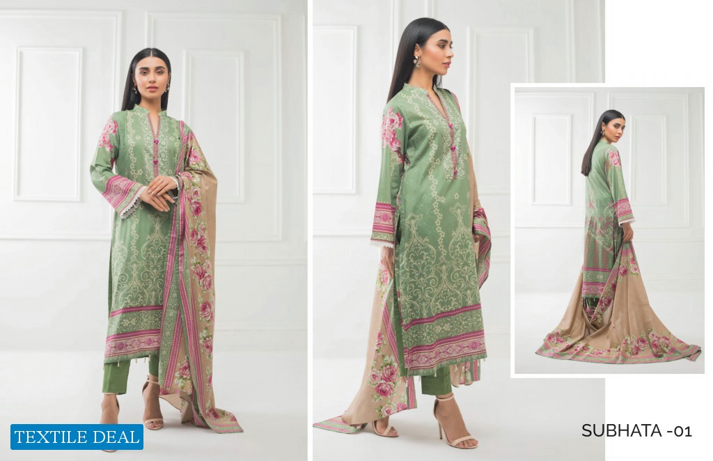 Regalia Subhata Printed lawn Collection Wholesale Pakistani Dress