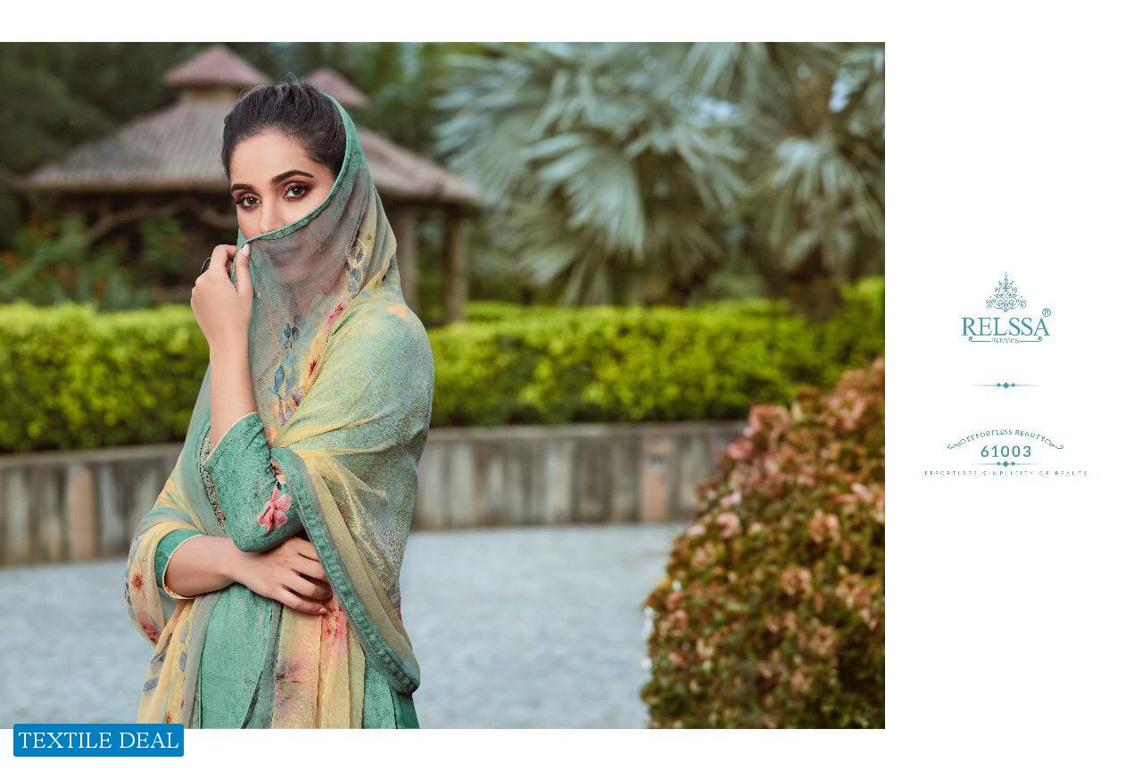 Relssa Shine Wholesale Pure Pashmina Salwar Kameez