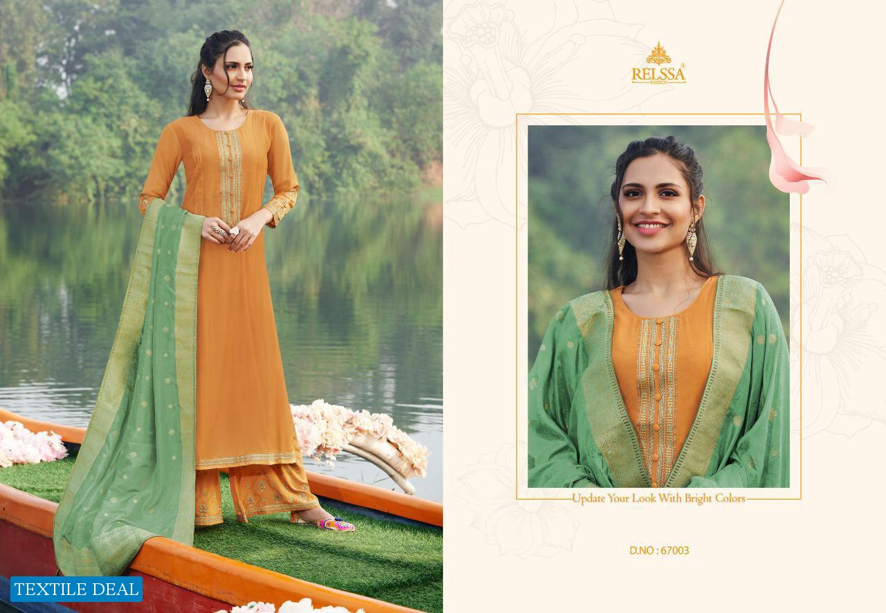 Relssa Soch Tansui Jacquard Dupatta Ethnic Salwar Suits