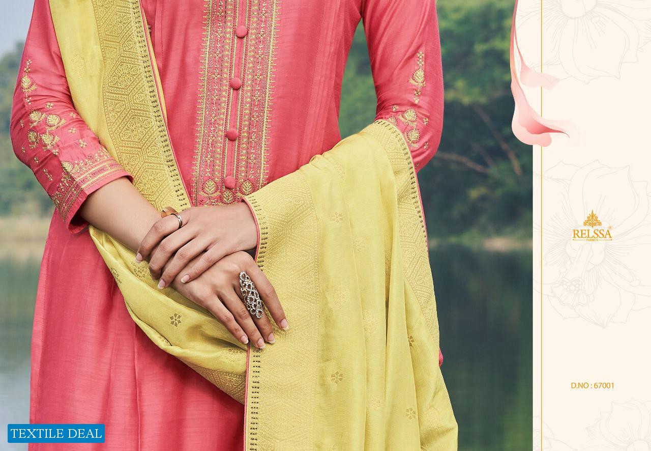 Relssa Soch Tansui Jacquard Dupatta Ethnic Salwar Suits