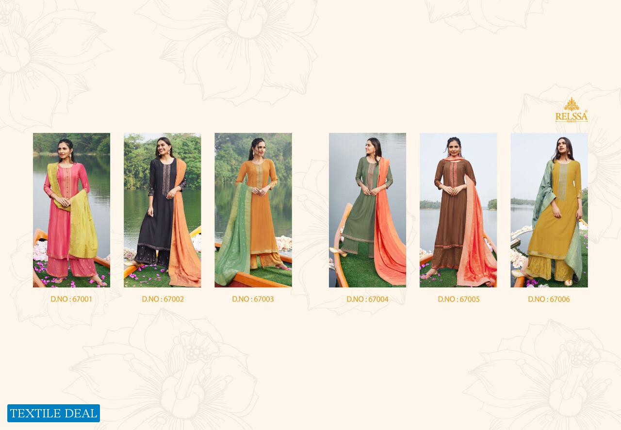 Relssa Soch Tansui Jacquard Dupatta Ethnic Salwar Suits