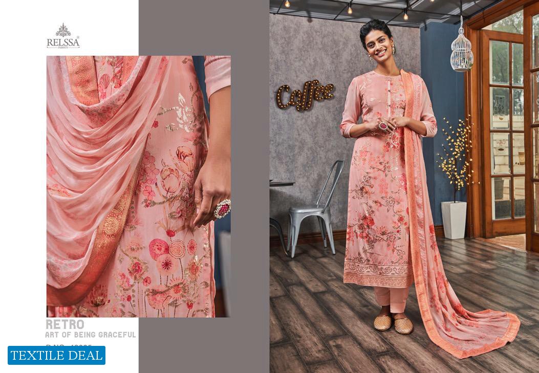 Relssa Sukanya Wholesale Fancy fabrics With Work Salwar Kameez