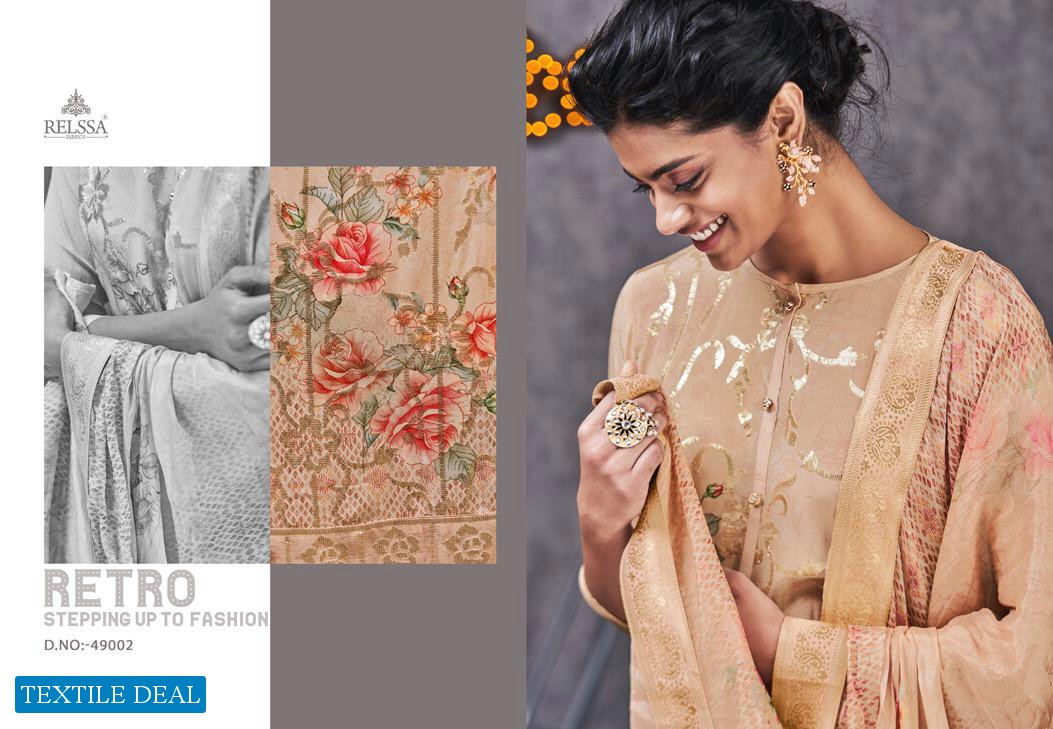 Relssa Sukanya Wholesale Fancy fabrics With Work Salwar Kameez