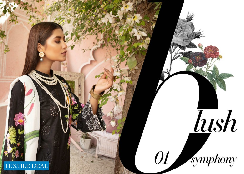 Riaz Art Mina Beautiful Embroidered lawn collection