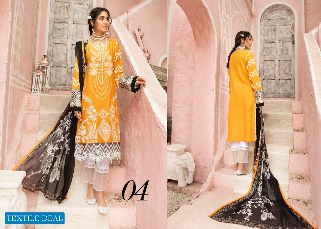Riaz Art Mina Beautiful Embroidered lawn collection
