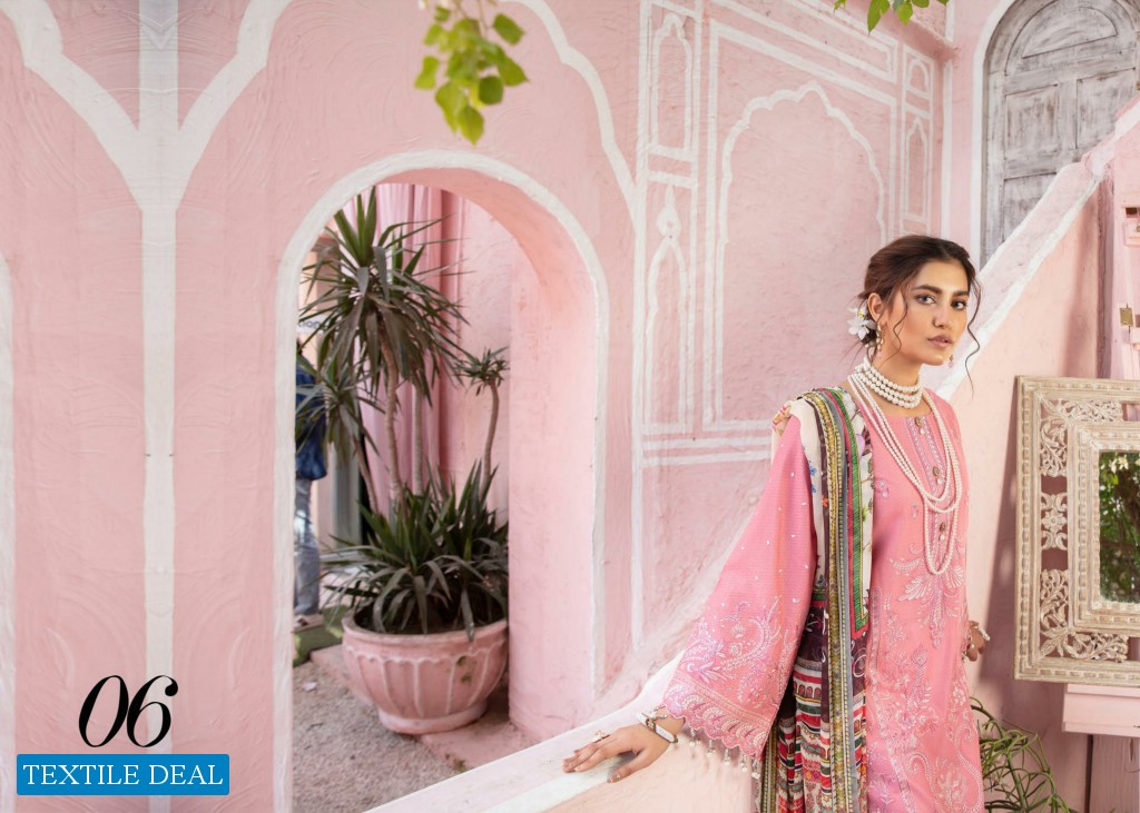 Riaz Art Mina Beautiful Embroidered lawn collection