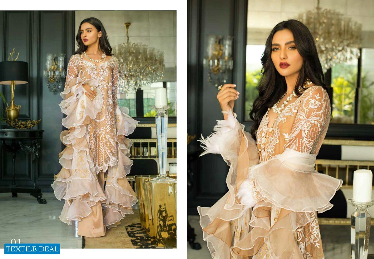 Right Choice Mina Hassan Luxury Chiffon Collection 2020 Salwar Kameez