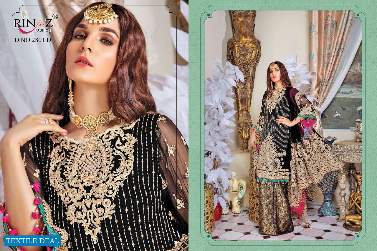 Rinaz 2801 Colour Wholesale Pakistani Concept Dress Material