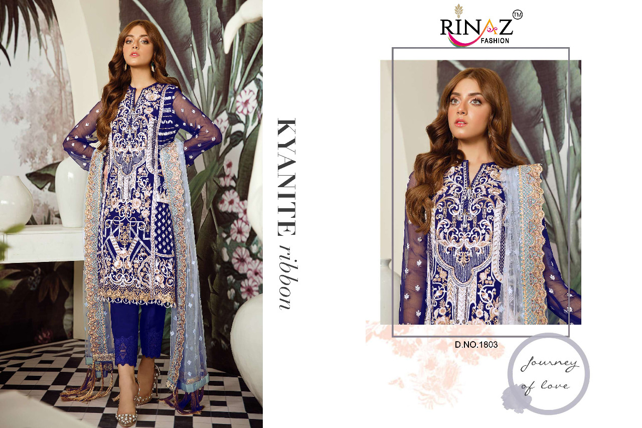 Rinaz Afrozeh Wholesale Pakistani Salwar Suits Online