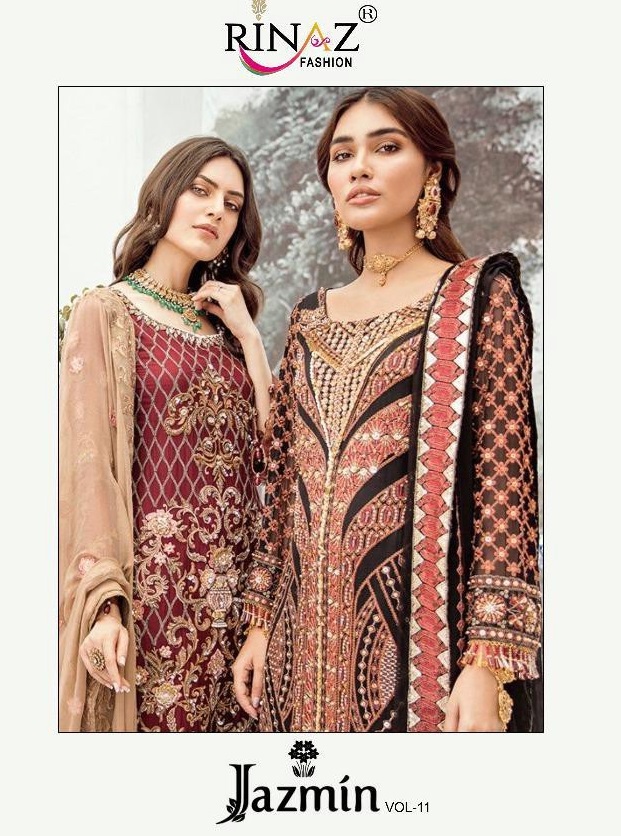 Rinaz Jazmin Vol-11 Wholesale Pakistani Concept Salwar Kameez