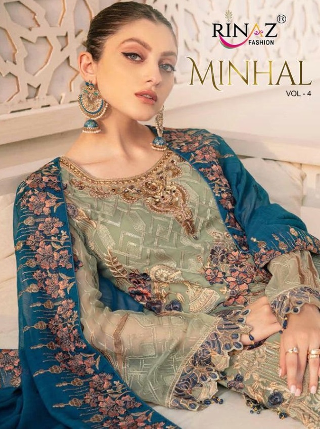 Rinaz Minhal Vol-4 Wholesale Pakistani Concept Dresses