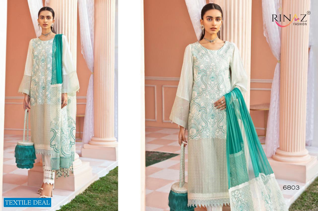 Rinaz Nureh Luxury Lawn Pakistani Concept Dress