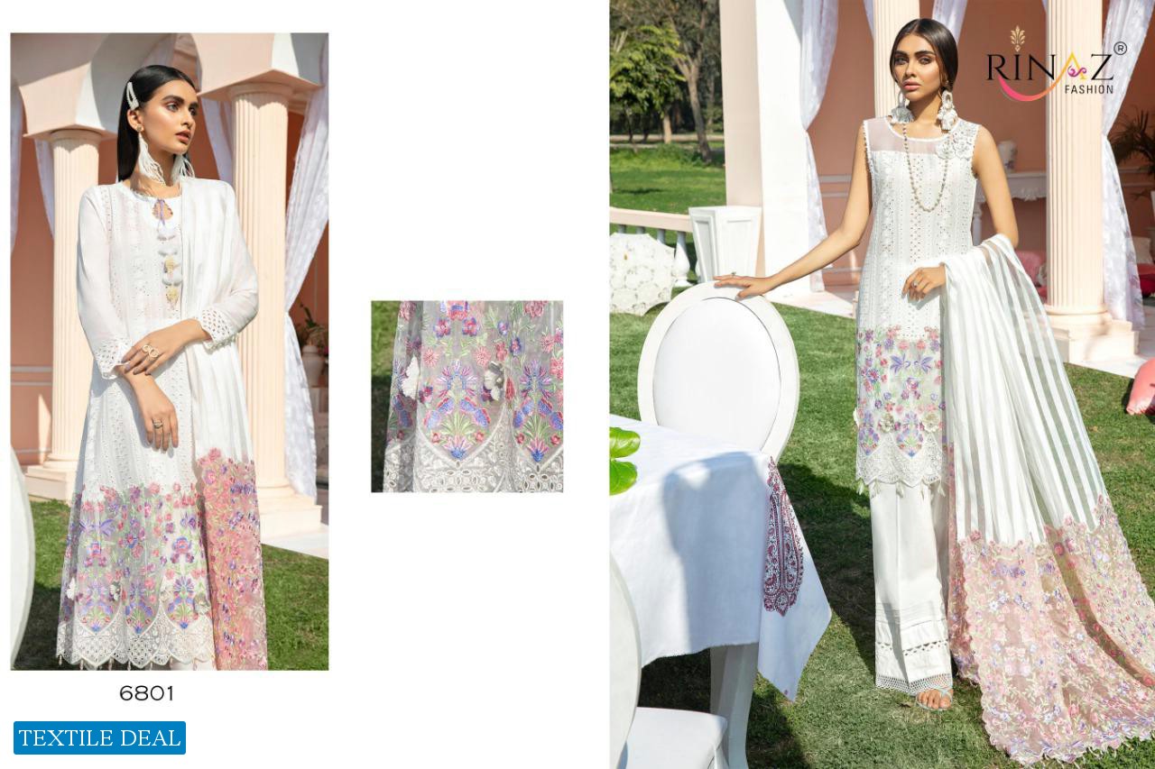 Rinaz Nureh Luxury Lawn Pakistani Concept Dress