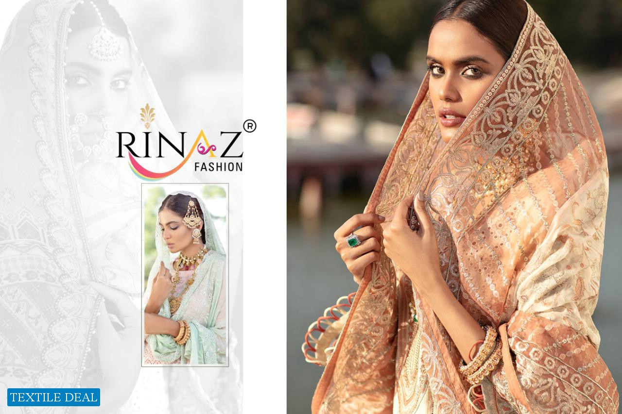 Rinaz Nureh Vol-2 Luxury Lawn Pakistani Concept Dress