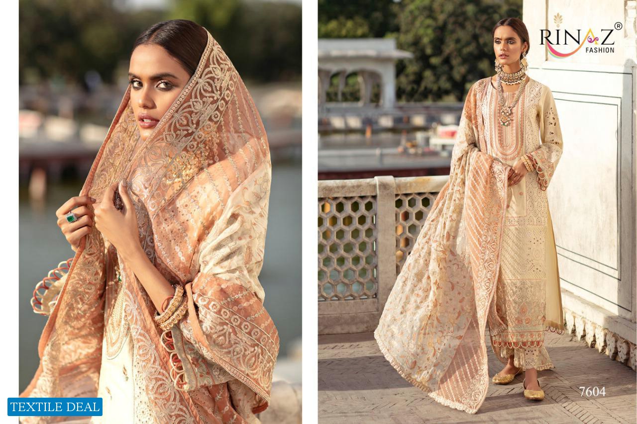 Rinaz Nureh Vol-2 Luxury Lawn Pakistani Concept Dress
