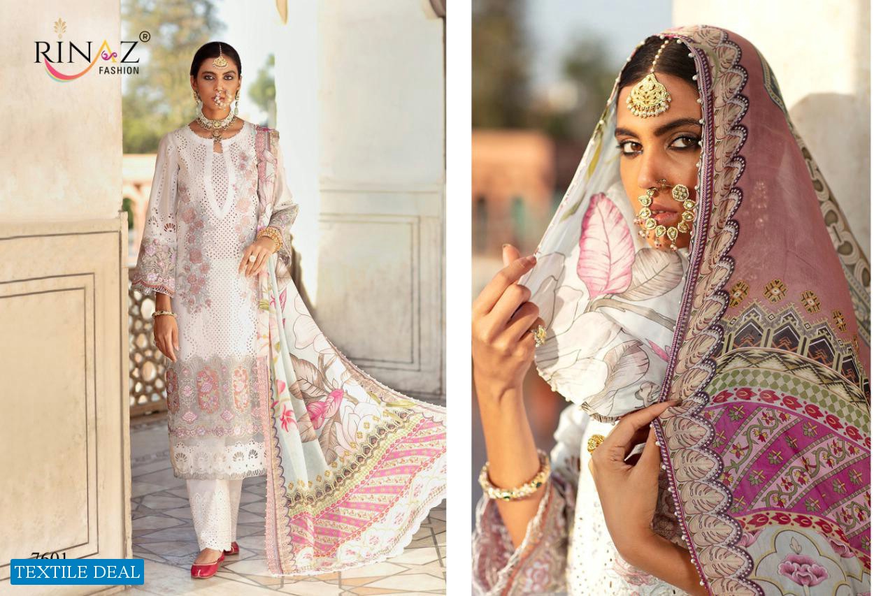 Rinaz Nureh Vol-2 Luxury Lawn Pakistani Concept Dress