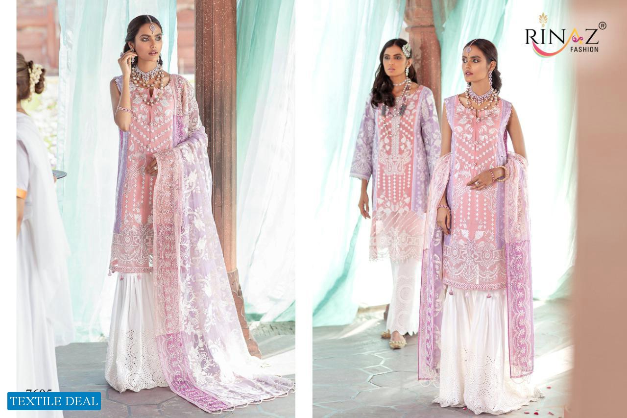 Rinaz Nureh Vol-2 Luxury Lawn Pakistani Concept Dress