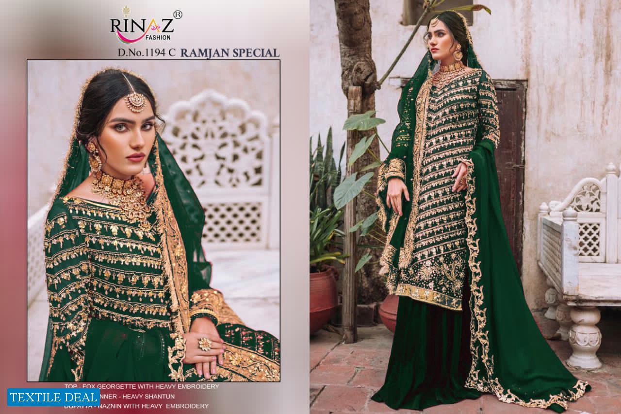 Rinaz Ramjan Special Wholesale Pakistani Dress