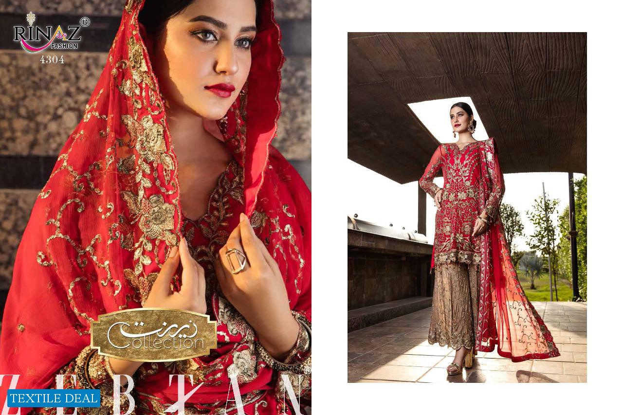 Rinaz Zebtan Vol-4 Wholesale Pakistani Concept Dress