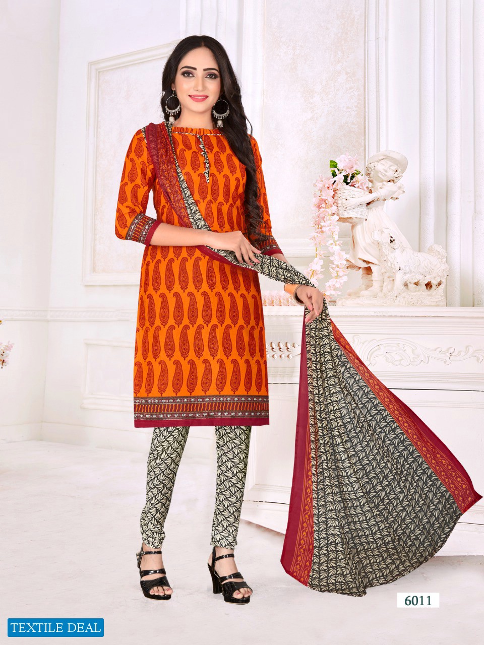 Rishabh Ridham Cotton Vol-6 Wholesale printed Dress Material