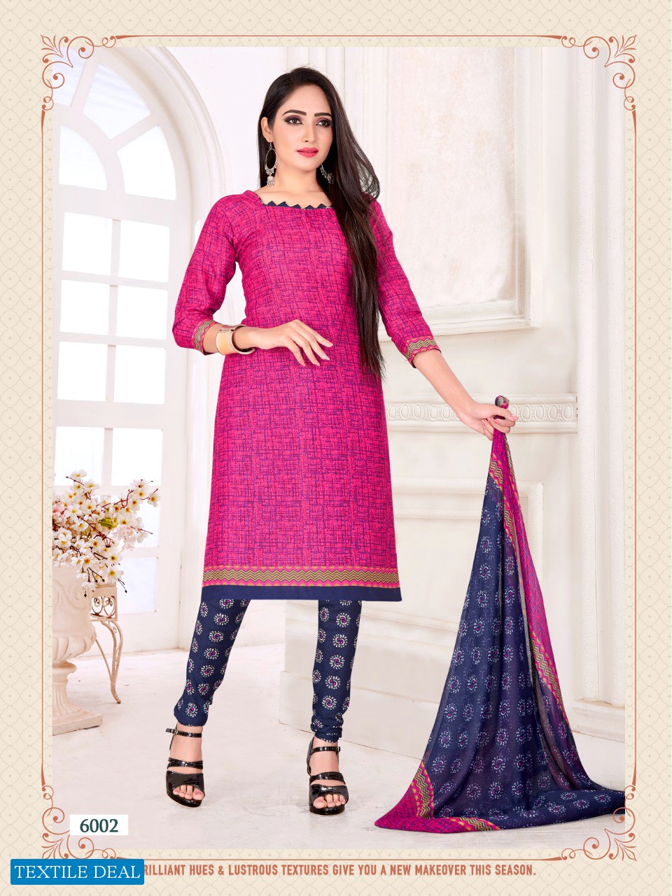 Rishabh Ridham Cotton Vol-6 Wholesale printed Dress Material