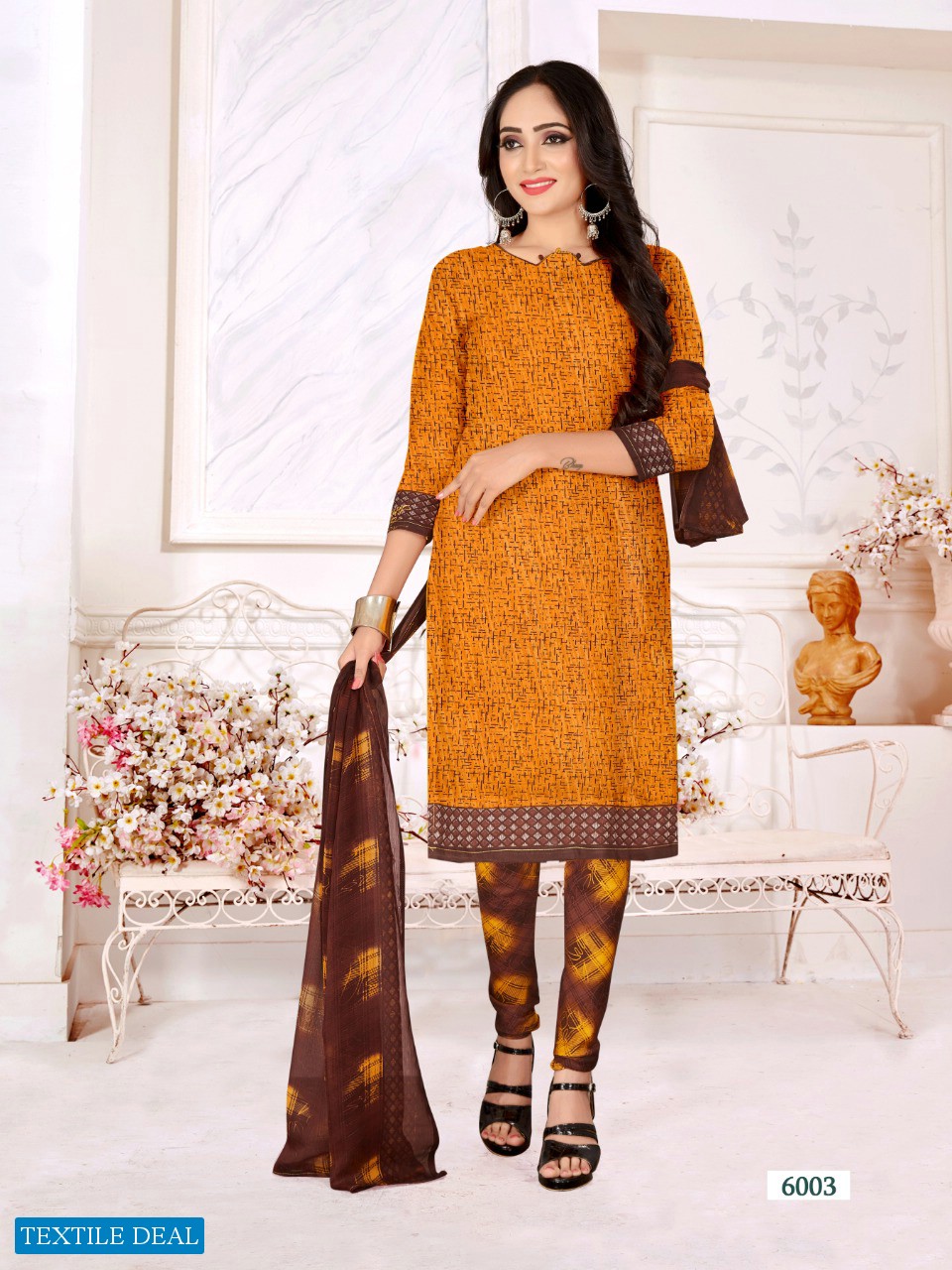 Rishabh Ridham Cotton Vol-6 Wholesale printed Dress Material