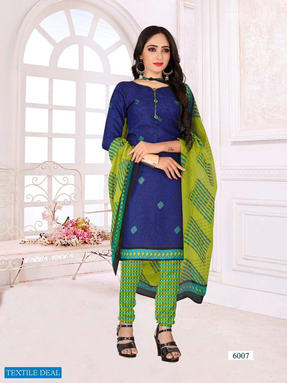 Rishabh Ridham Cotton Vol-6 Wholesale printed Dress Material