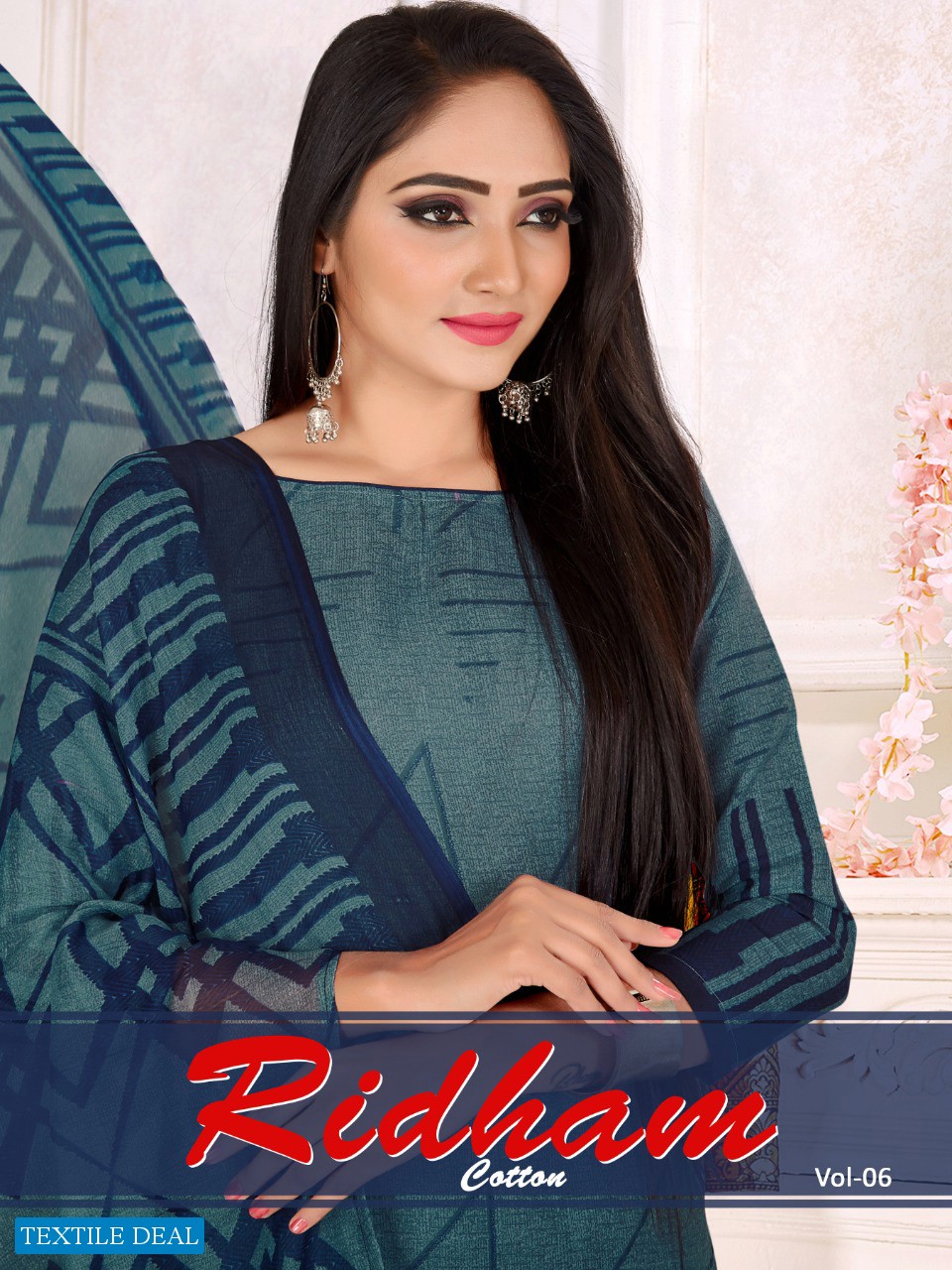 Rishabh Ridham Cotton Vol-6 Wholesale printed Dress Material
