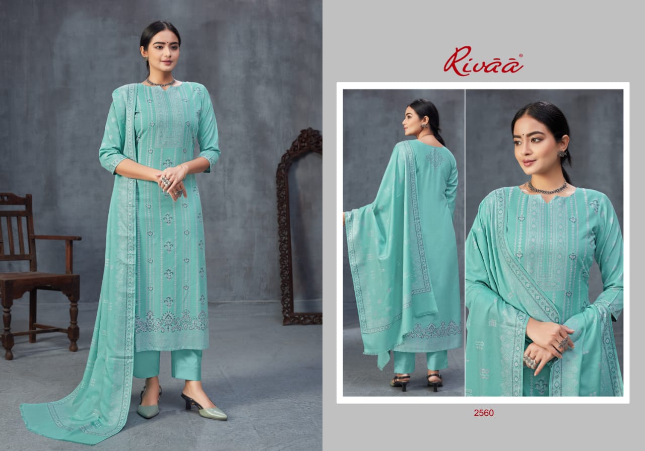 Rivaa Noor Vol-5 Wholesale Casual Dress Material