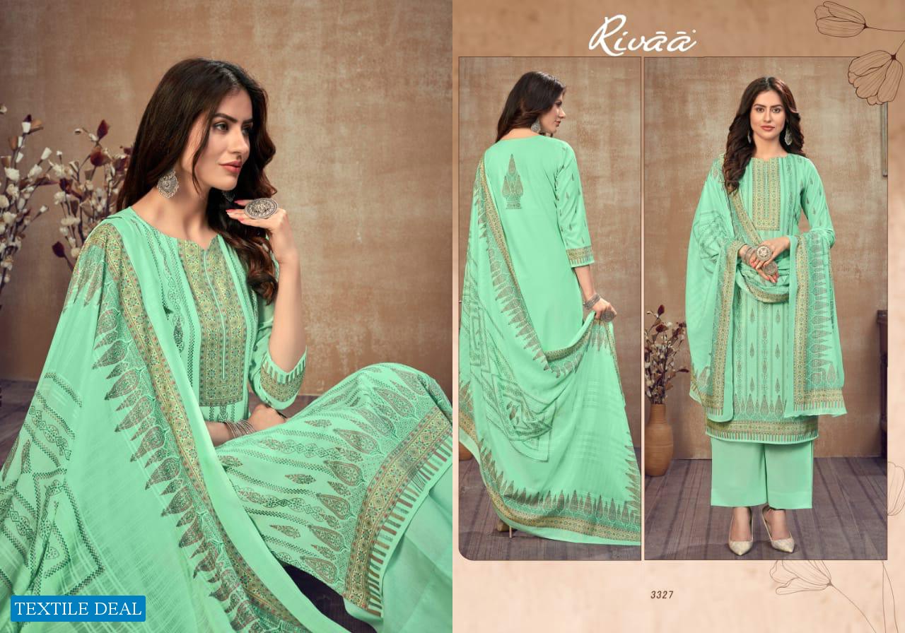 Rivaa Shumaila Vol-2 Wholesale Cotton Digital Dress