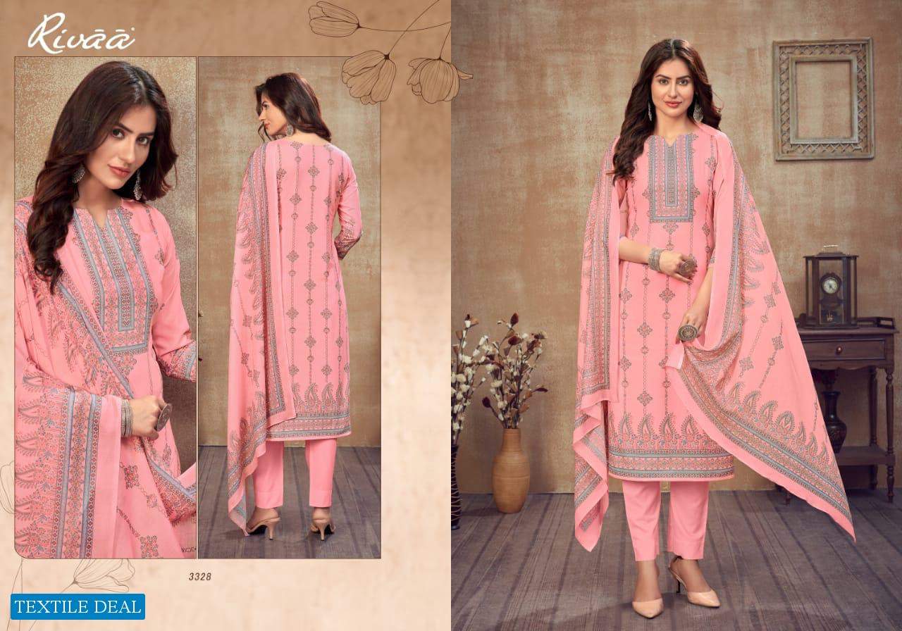 Rivaa Shumaila Vol-2 Wholesale Cotton Digital Dress